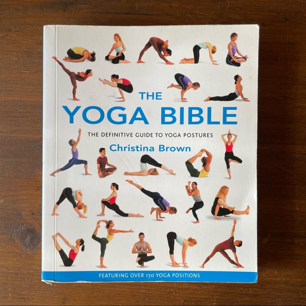 Paperback book: “The Yoga Bible” by Christina Brown
